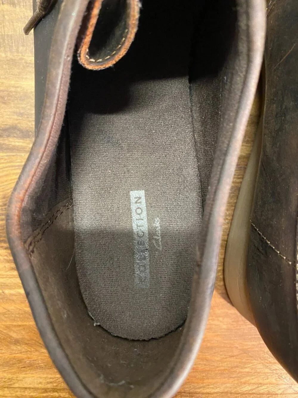 Clarks Brown Leather Wallabee Style Lace Up Shoes - Women's Size 8M